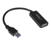 StarTech USB 3.0 to VGA Display Adapter 1920x1200, On-Board Driver Installation, Video Converter with External Graphics Card - Windows (USB32VGAV) - USB / VGA adapter - USB Type A to HD-15 (VGA) - 19.5 m USB32VGAV