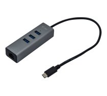 i-Tec USB-C Metal 3-Port - hub - 3 ports C31METALG3HUB