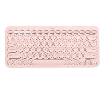 Logitech K380 Multi-Device Bluetooth Keyboard - keyboard - German - rose Input Device (920-009583 Logitech)