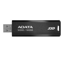 ADATA SC610 - USB flash drive - 500 GB SC610-500G-CBK/RD