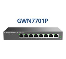 Grandstream GWN7700 Series GWN7701P - switch - 8 ports - unmanaged GWN7701P