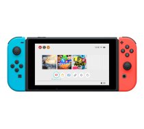 Nintendo Switch with Neon Blue and Neon Red Joy-Con - Game console - black, neon red, neon blue (10002207 Nintendo)