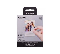 Canon SELPHY XC-20L - colour (cyan, magenta, yellow) - original - print ribbon cassette and paper kit 6755C002