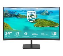 Philips E-line 241E1SCA - LED monitor - curved - Full HD (1080p) - 24 (241E1SCA/00 Philips)