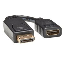 Eaton Tripp Lite Series DisplayPort to HDMI Video Adapter Video Converter (M/F), HDCP, Black, 6 in. (15 cm) - adapter - DisplayPort / HDMI - 15.2 cm P136-000