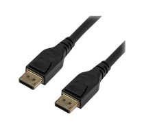 StarTech 16ft/5m VESA Certified DisplayPort 1.4 Cable, 8K 60Hz HBR3 HDR, Super UHD DisplayPort to DisplayPort Monitor Cord, Ultra HD 4K 120Hz DP 1.4 Video Cable M/M DP Connectors - DP 1.4 Latching Cable - DisplayPort cable - DisplayPort to DisplayPort - 5 DP14MM5M