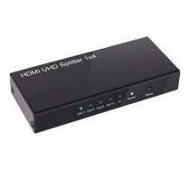 Club 3D SenseVision CSV-1380 - video/audio splitter - 4 ports CSV-1380