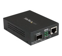 Startech Multimode / Single Mode Fiber Media Converter - Open SFP Slot - 10/100/1000Mbps RJ45 Port - LFP Supported - IEEE 802.1q Tag VLAN - (MCM1110SFP) - fibre media converter - 10Mb LAN, 100Mb LAN, 1GbE MCM1110SFP