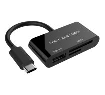 Gembird card reader - USB-C 3.1 Gen 1 UHB-CR3-02