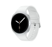 Samsung Galaxy Watch8 - silver - smart watch with sport band - white - 32 GB SM-L320NZSADBT
