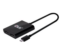 Club 3D SenseVision MST Hub USB Type C to DisplayPort 1.2 Dual Monitor - external video adapter (CSV-1545 Club 3D)