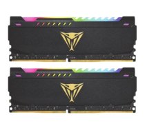 Patriot Viper Steel RGB - DDR4 - kit - 16 GB: 2 x 8 GB - DIMM 288-pin - 3600 MHz / PC4-28800 - unbuffered (PVSR416G360C8K Patriot Memory)