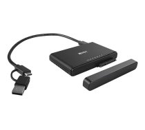 Lindy - HDD / SSD docking station - SATA 6Gb/s / PCIe 3.0 x2 (NVMe) - USB-C 3.2 (Gen 2) 43359