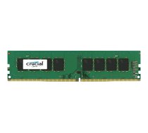 Crucial - DDR4 - module - 8 GB - DIMM 288-pin - 2400 MHz / PC4-19200 - unbuffered CT8G4DFS824A