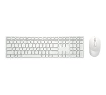 Dell Pro Keyboard and Mouse KM5221W - keyboard and mouse set - QWERTY - US International - white Input Device 580-AKEZ