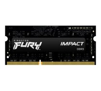 Kingston FURY Impact - DDR3L - module - 4 GB - SO-DIMM 204-pin - 1600 MHz / PC3L-12800 - unbuffered KF316LS9IB/4