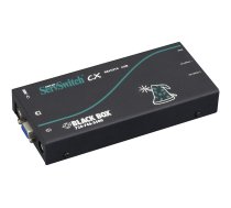 Black Box ServSwitch CX CATx KVM Receiver with USB, Audio and De-Skew - KVM / audio / USB extender KV04AUS-REM