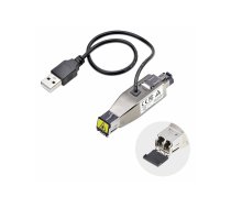Startech Gigabit Fiber to RJ45 Ethernet Media Converter, Micro Mini - fibre media converter - 1GbE - TAA Compliant D01ML55U-FIBER-MEDIA