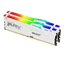 Kingston FURY Beast RGB - DDR5 - kit - 32 GB: 2 x 16 GB - DIMM 288-pin - 6000 MHz / PC5-48000 - unbuffered KF560C36BWE2AK2-32