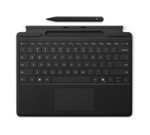 Microsoft Surface Pro Keyboard - keyboard - with trackpad, accelerometer, Surface Slim Pen 2 storage and charging tray - QWERTY - Nordic - black - with Slim Pen 2 Input Device (8X8-00149 Microsoft)