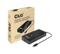 Club 3D CSV-1595 - docking station - USB-C 3.2 Gen 1 - 2 x HDMI - 1GbE CSV-1595