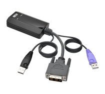 Eaton Tripp Lite Series DVI USB Server Interface w/ Virtual Media & CAC for B064 KVMs TAA - KVM / USB extender - TAA Compliant B055-001-UDV