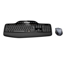 Logitech Wireless Desktop MK710 - keyboard and mouse set - German Input Device (920-002420 Logitech)