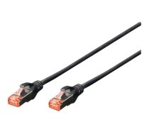DIGITUS Professional patch cable - 50 cm - black DK-1644-005-BL-10