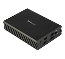 Startech 10GbE Fiber Ethernet Media Converter for 10Gbps Network 10GBASE-T SFP to RJ45 Multigigabit Singlemode/Multimode Fiber Optic to Copper Network Ethernet to Fiber Bridge, SMF/MMF - SFP to RJ-45 Converter (MCM10GSFP) - fibre media converter - 10GbE MCM10GSFP