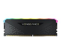 CORSAIR Vengeance RGB RS - DDR4 - module - 8 GB - DIMM 288-pin - 3200 MHz / PC4-25600 - unbuffered (CMG8GX4M1E3200C16 CORSAIR)