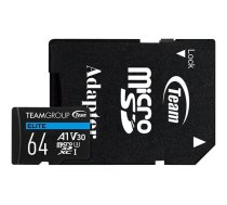 Team ELITE A1 - flash memory card - 64 GB - microSDXC (TEAUSDX64GIV30A103 Team Group)