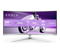 Philips Evnia 8000 34M2C8600 - OLED monitor - curved - 34" - HDR (34M2C8600/00 Philips)