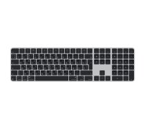 Apple Magic Keyboard with Touch ID and Numeric Keypad - keyboard - USB-C - QWERTY - Russian - black keys Input Device MXK83RS/A