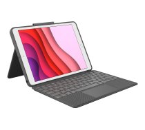 Logitech Combo Touch - keyboard and folio case - with trackpad - QWERTY - UK - graphite Input Device (920-009629)