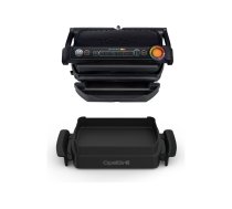 Tefal OptiGrill+ Snacking&Baking GC714834 - grill - black GC714834