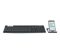 Logitech K375s Multi-Device - keyboard - QWERTZ - German - graphite, off-white Input Device (920-008168 Logitech)