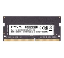 PNY Performance - DDR4 - module - 8 GB - SO-DIMM 260-pin / PC4-25600 - unbuffered MN8GSD43200-TB