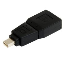 StarTech Mini DisplayPort to DisplayPort Adapter Converter - Mini DP (m) to DP (f) Converter Adapter (GCMDP2DPMF) - DisplayPort adapter GCMDP2DPMF