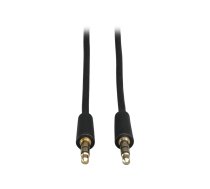 Eaton Tripp Lite Series 3.5mm Mini Stereo Audio Cable for Microphones, Speakers and Headphones (M/M), 10 ft. (3.05 m) - audio cable - 3 m P312-010
