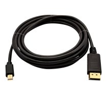 V7 - DisplayPort cable - Mini DisplayPort to DisplayPort - 1 m (V7MDP2DP-01M-BLK-1E V7)