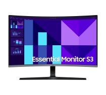 Samsung Essential S3 S32D396GAU - S39GD Series - LED monitor - curved - Full HD (1080p) - 32" LS32D396GAUXEN
