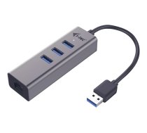 i-Tec USB 3.0 Metal 3-Port - hub - 3 ports U3METALG3HUB