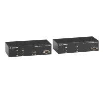 Black Box KVX Series - Extender Kit - KVM / audio / serial / USB extender - TAA Compliant KVXLCF-200-SFPBN2-R2