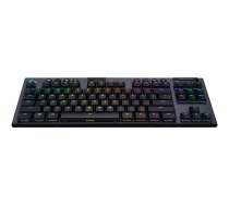 Logitech G915 TKL Tenkeyless LIGHTSPEED Wireless RGB Mechanical Gaming Keyboard - keyboard - Nordic - carbon Input Device (920-009500 Logitech)