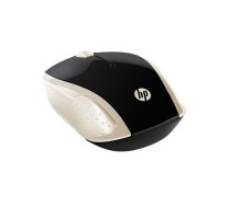 HP 200 - mouse - 2.4 GHz - silk gold 2HU83AA#ABB