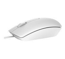 Dell MS116 - mouse - USB - white 570-AAIP