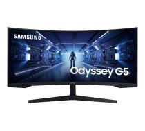 Samsung Odyssey G5 C34G55TWWP - G55T Series - LED monitor - curved - 34" - HDR LC34G55TWWPXEN