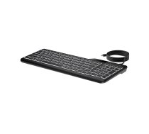 HP 400 - keyboard - multi-device, compact, 2-zone layout, low profile key travel, 12 programmable buttons compact - black Input Device 7N7C0AA