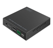DIGITUS - KVM / audio / serial / infrared extender - HDMI, 1GbE, USB DS-55349