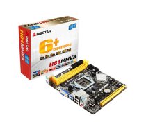 Biostar H81MHV3 - motherboard - micro ATX - LGA1150 Socket - H81 H81MHV3